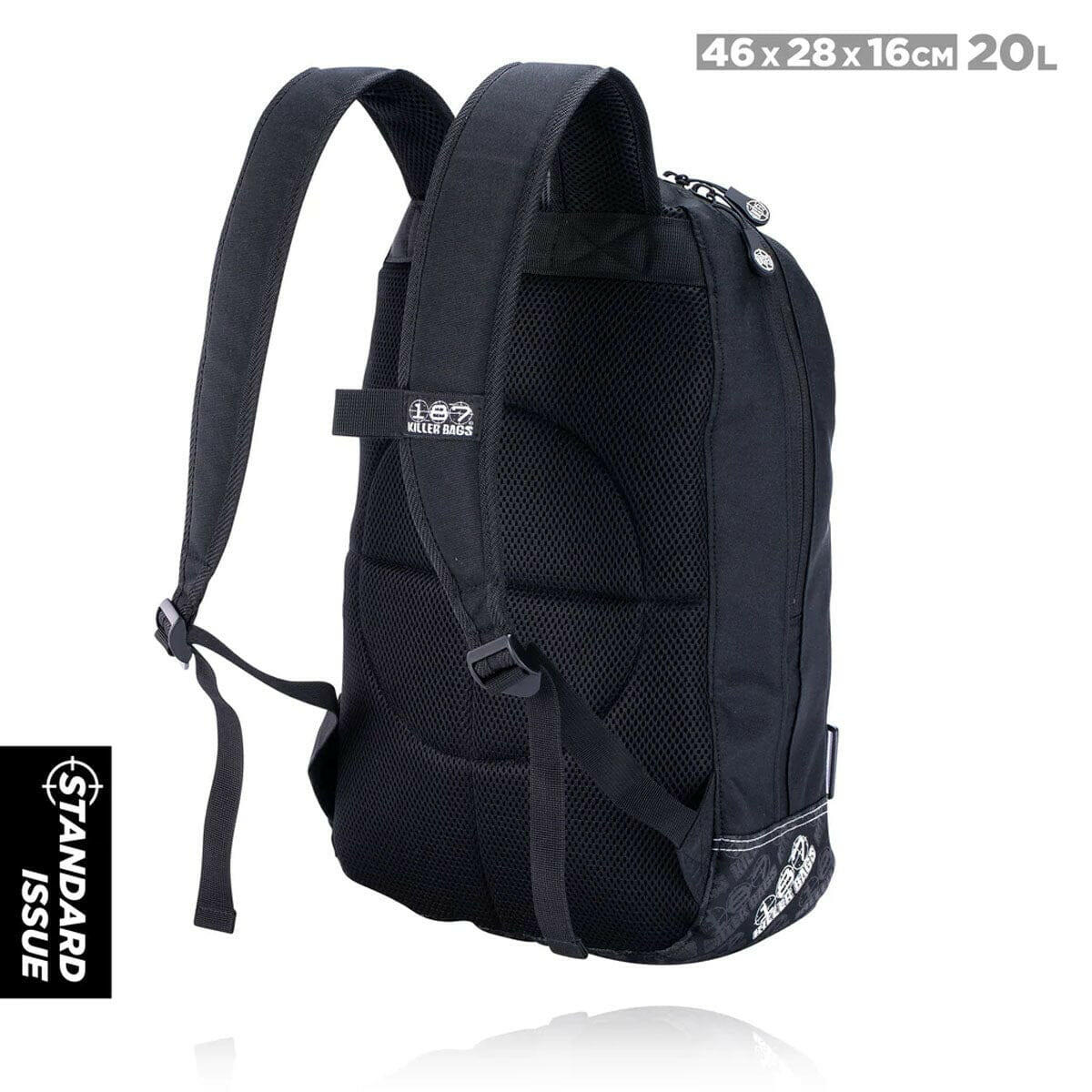 187 - Standard Issue Backpack Black.
