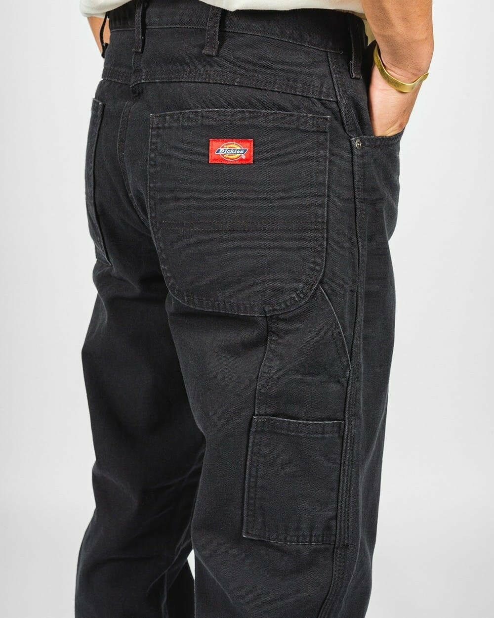 Dickies - 1939 Relaxed Fit Carpenter Jeans Rinsed Black.