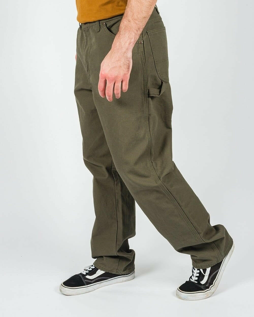 Dickies - 1939 Relaxed Fit Duck Jeans Rinsed Moss.
