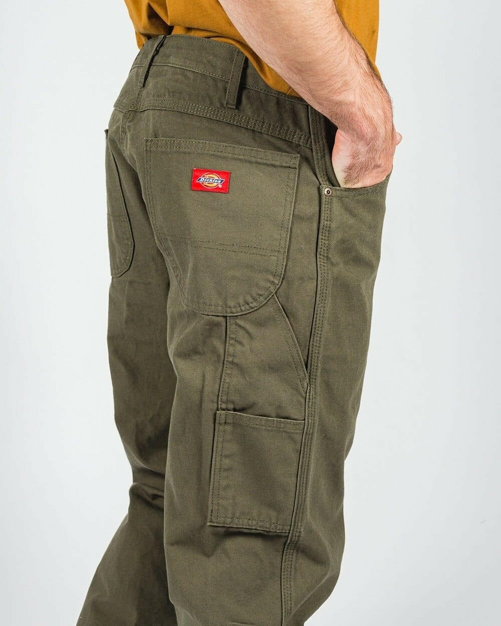Dickies - 1939 Relaxed Fit Duck Jeans Rinsed Moss.