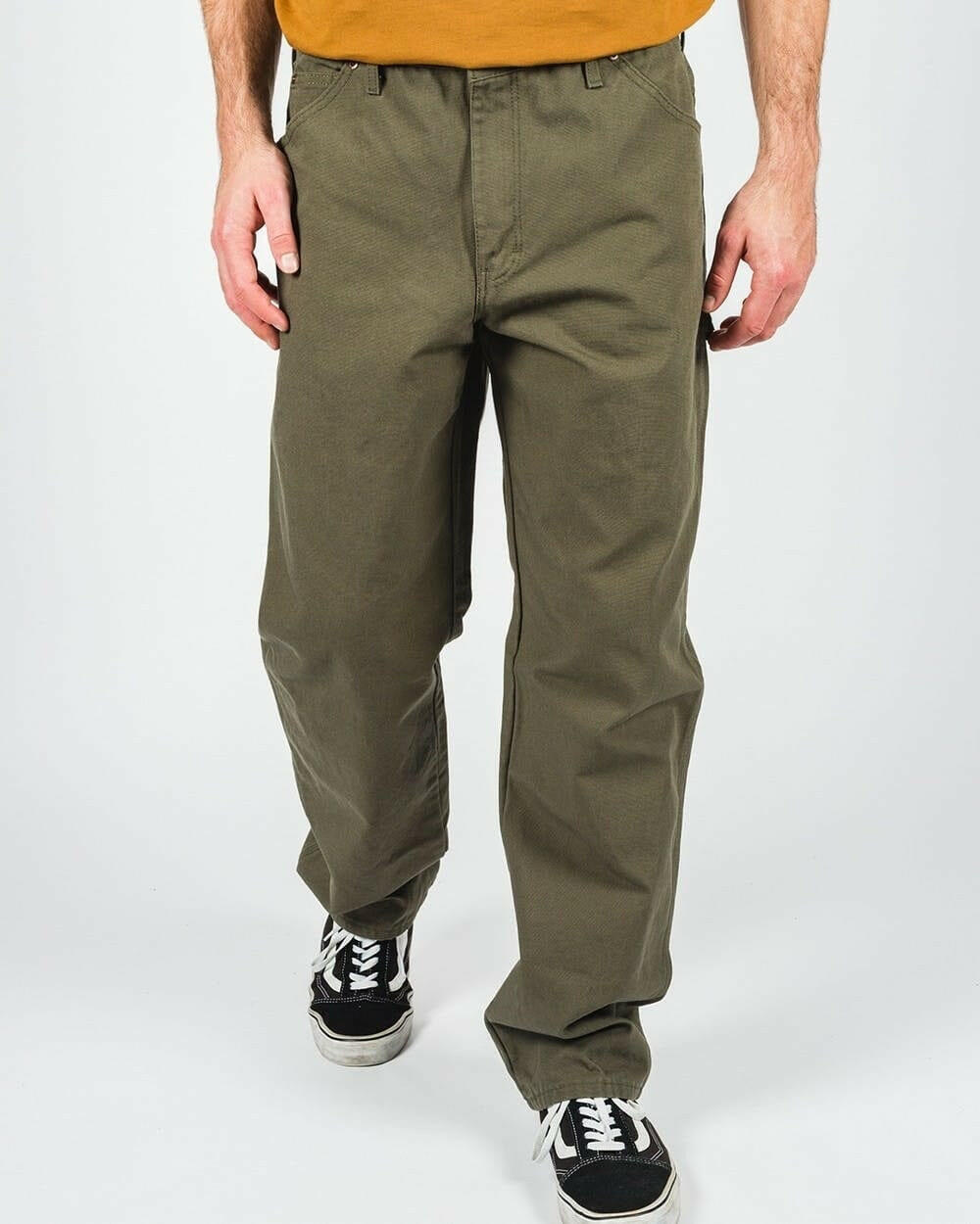 Dickies - 1939 Relaxed Fit Duck Jeans Rinsed Moss.