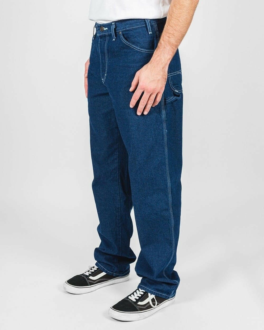 Dickies - 1994 Relaxed Straight Fit Carpenter Jeans Rinsed Indigo.