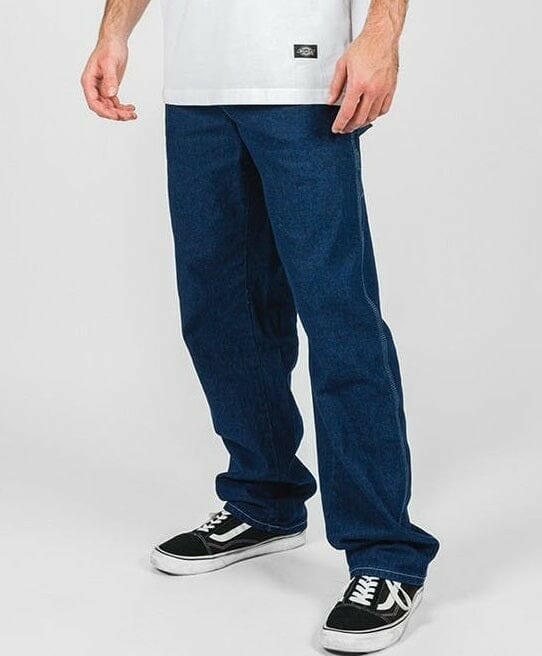 Dickies - 1994 Relaxed Straight Fit Carpenter Jeans Rinsed Indigo.