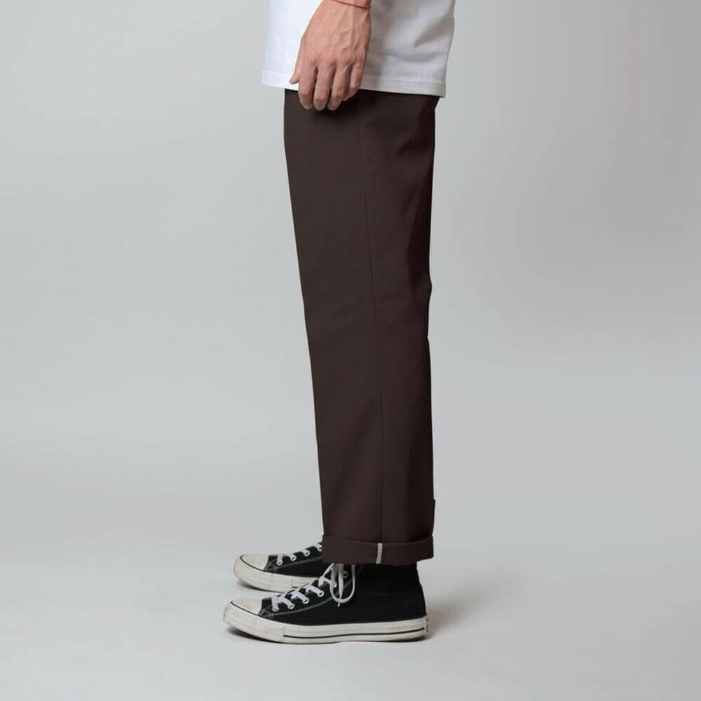 Dickies - 873 Relaxed Slim Mens Pants Chocolate Brown.
