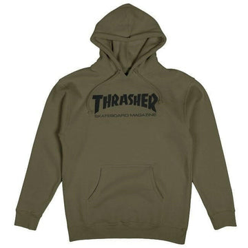 Thrasher - Skate Mag Hoodie Army.