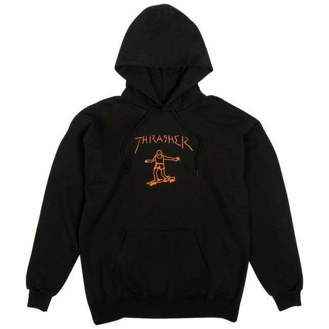 Thrasher - Gonz Hoodie Black/Orange.