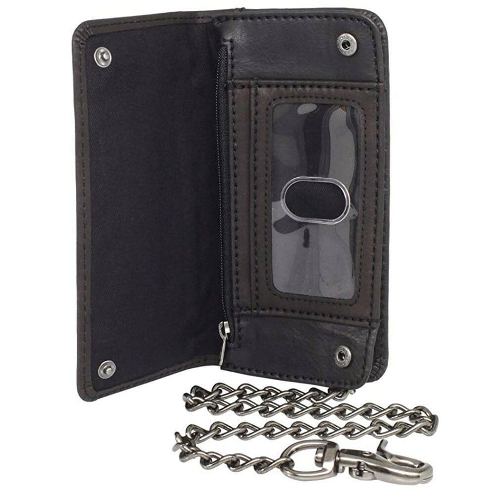Dickies - Trucker Wallet with Chain Black.