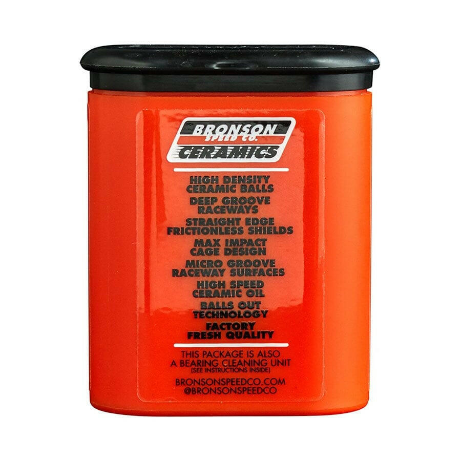 Bronson - Ceramic Skateboard Bearings.