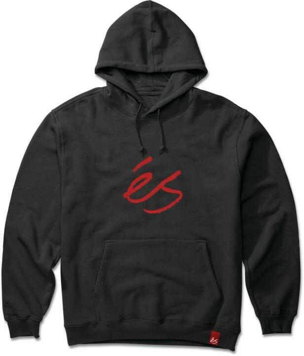 Es - Script Hoodie Black.