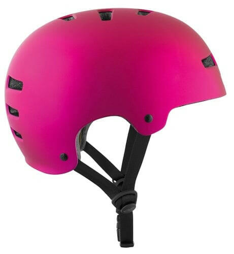 TSG - Evolution Flat Purple/Pink Helmet.