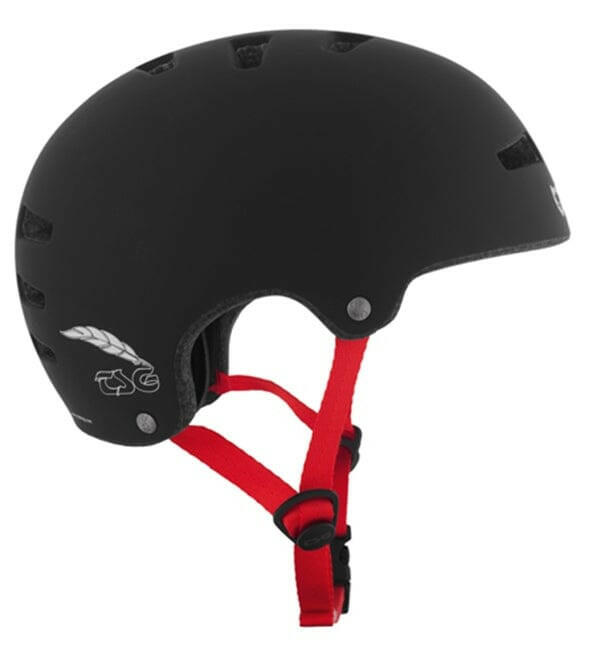 TSG - Superlight Satin Black Helmet.
