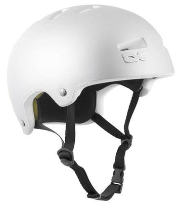 TSG - Superlight Satin Matt Silver Helmet.