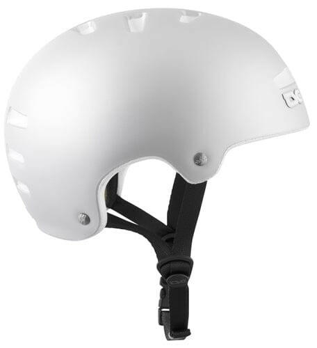 TSG - Superlight Satin Matt Silver Helmet.