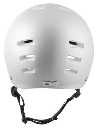 TSG - Superlight Satin Matt Silver Helmet.