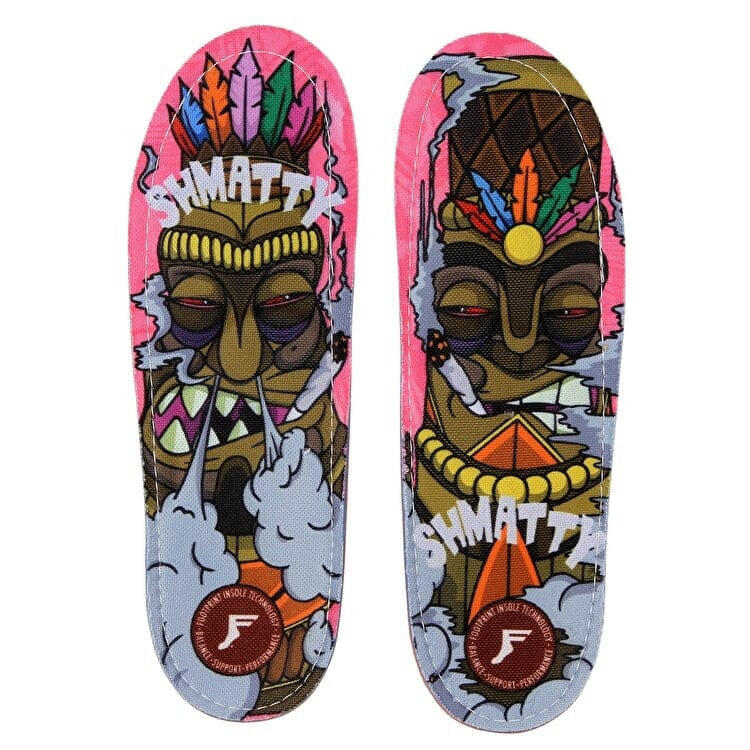 Footprint - Kingfoam Orthotic Shmatty Insoles.