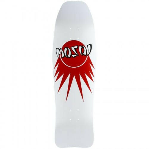 Hosoi - Fish 1983 White 9.87" Skateboard Deck.