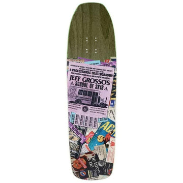 Anti Hero - Jeff Grosso School of Sk18 9.25 Skateboard Deck.