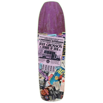Anti Hero - Jeff Grosso School of Sk18 9.25 Skateboard Deck.