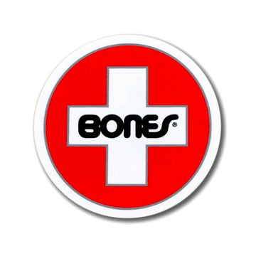 Bones -  Swiss Circle Lapel Pin.