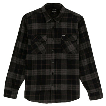 Brixton - Bowery Flannel Black/Charcoal.