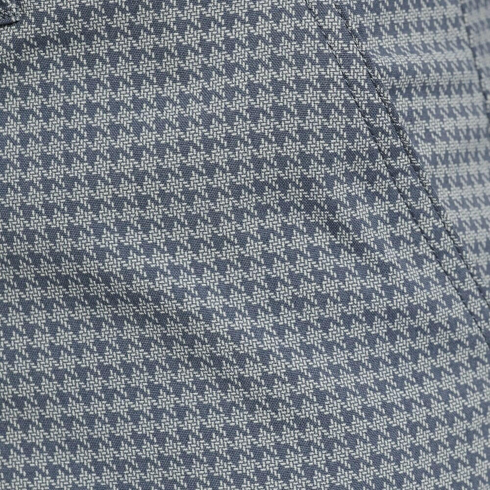 Brixton - Choice Taper Mens Chino Pants Joe Blue/Grey Houndstooth.