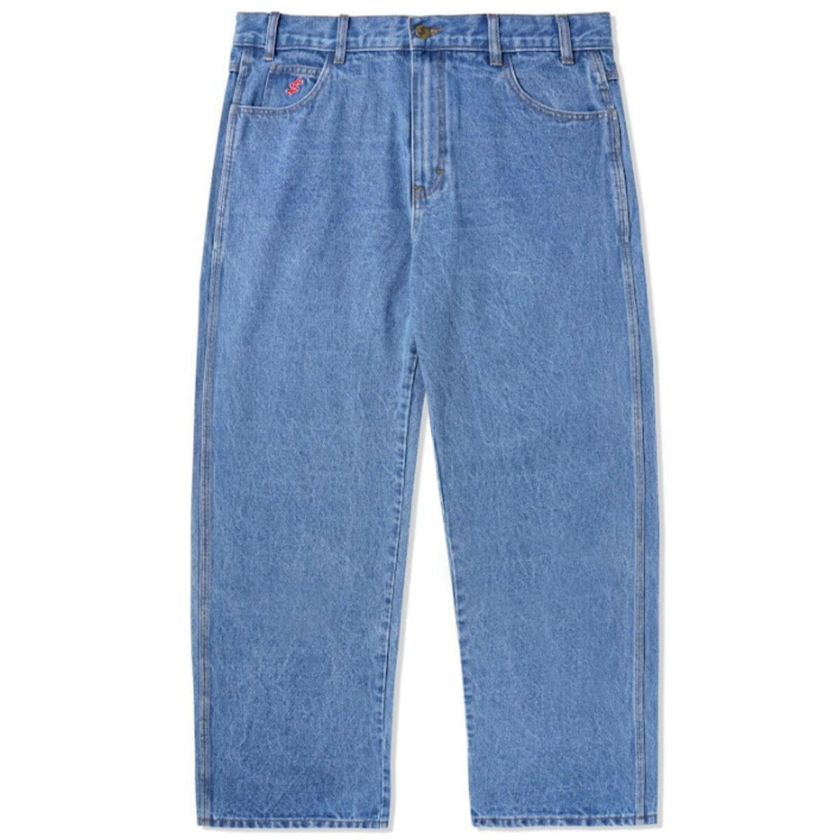 Cash Only - Baggy Denim Mens Pants Washed Indigo.