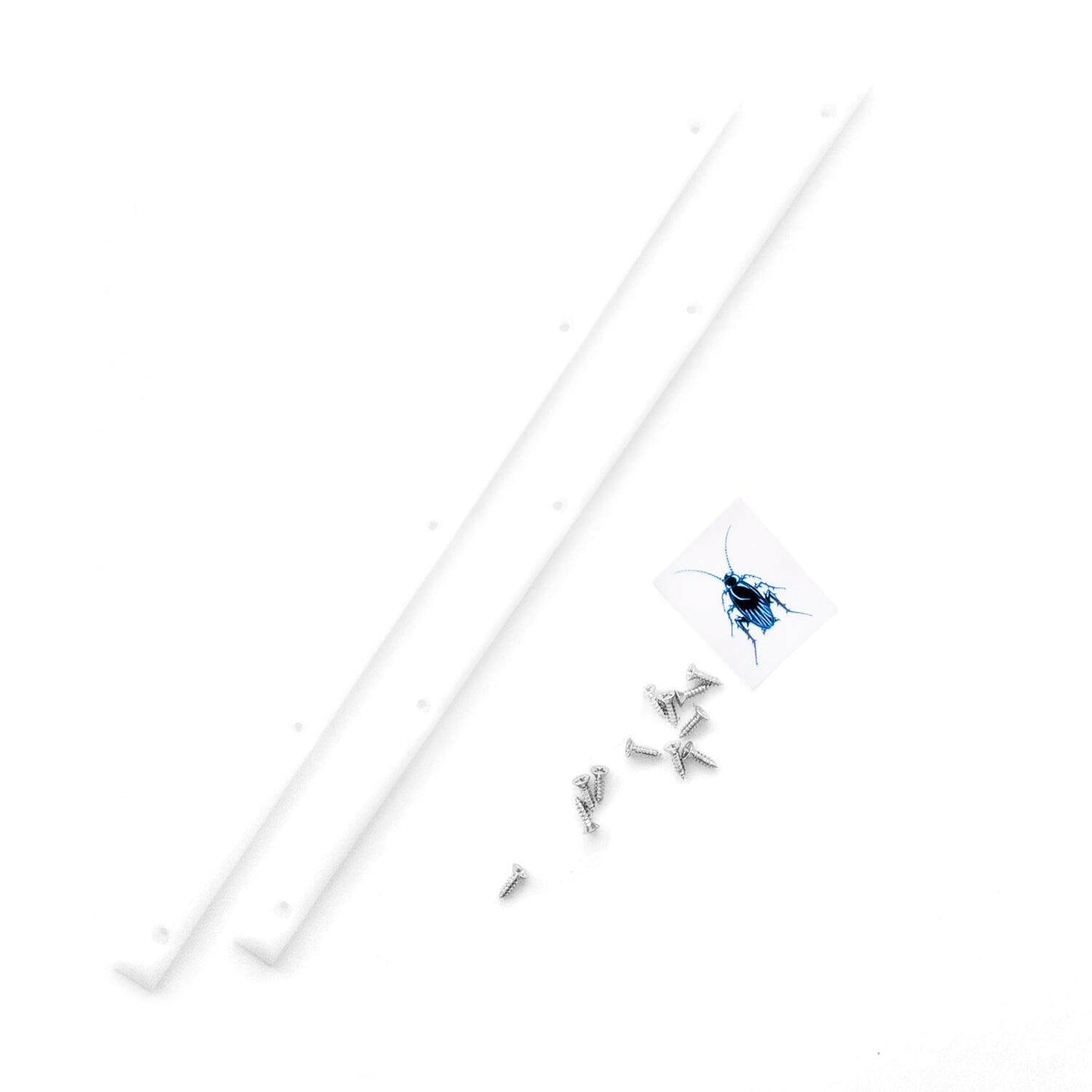 Cockroach - Cocky Antenna Rails White.