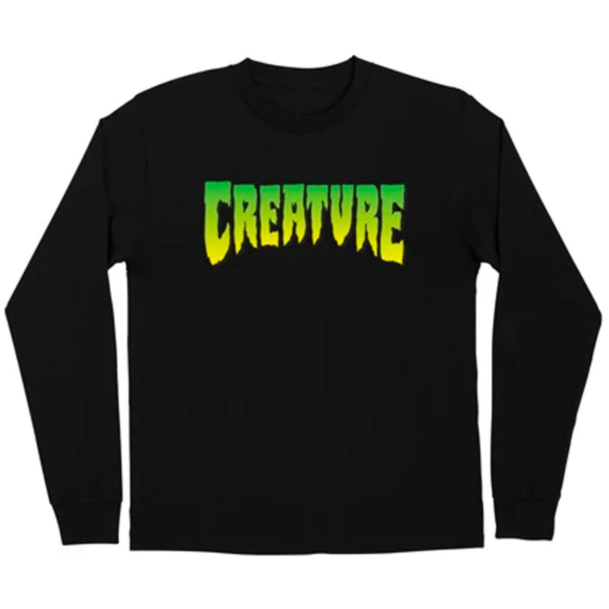 Creature - Logo Mens Longsleeve Tee Black.