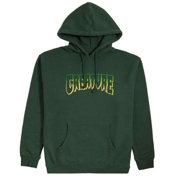Creature - Logo Outline Mens Hoodie Alpine Green.