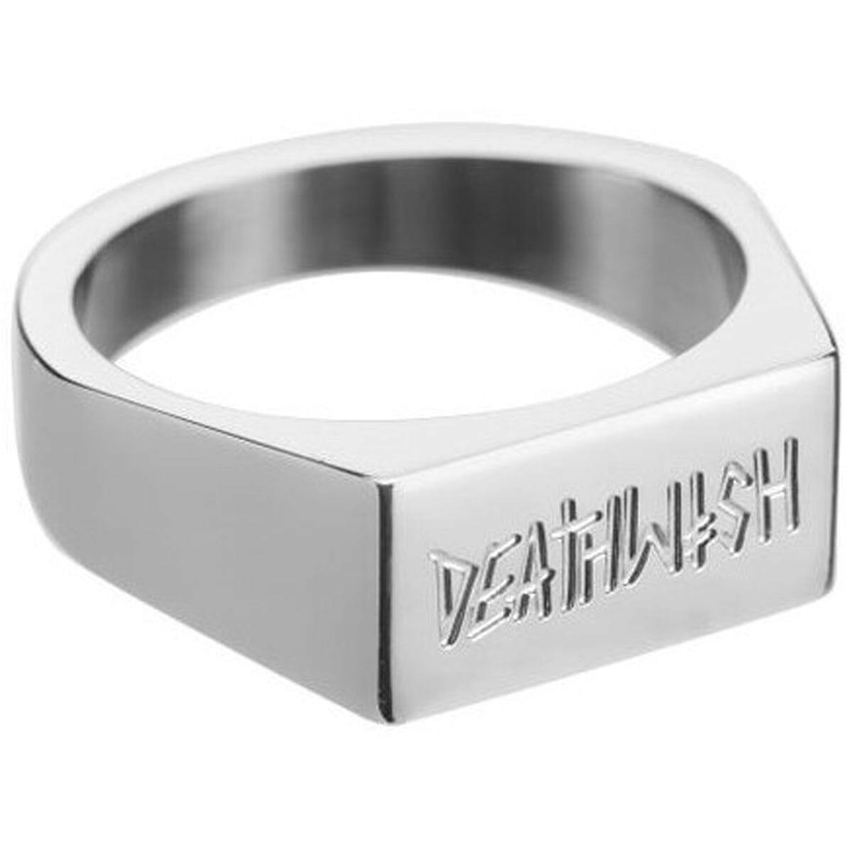 Deathwish - Square Up Ring Silver.