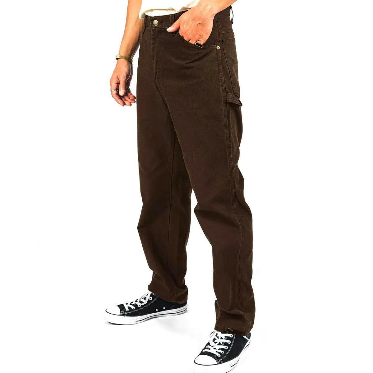 Dickies - 1939 Relaxed Fit Duck Jeans Rinsed Timber.