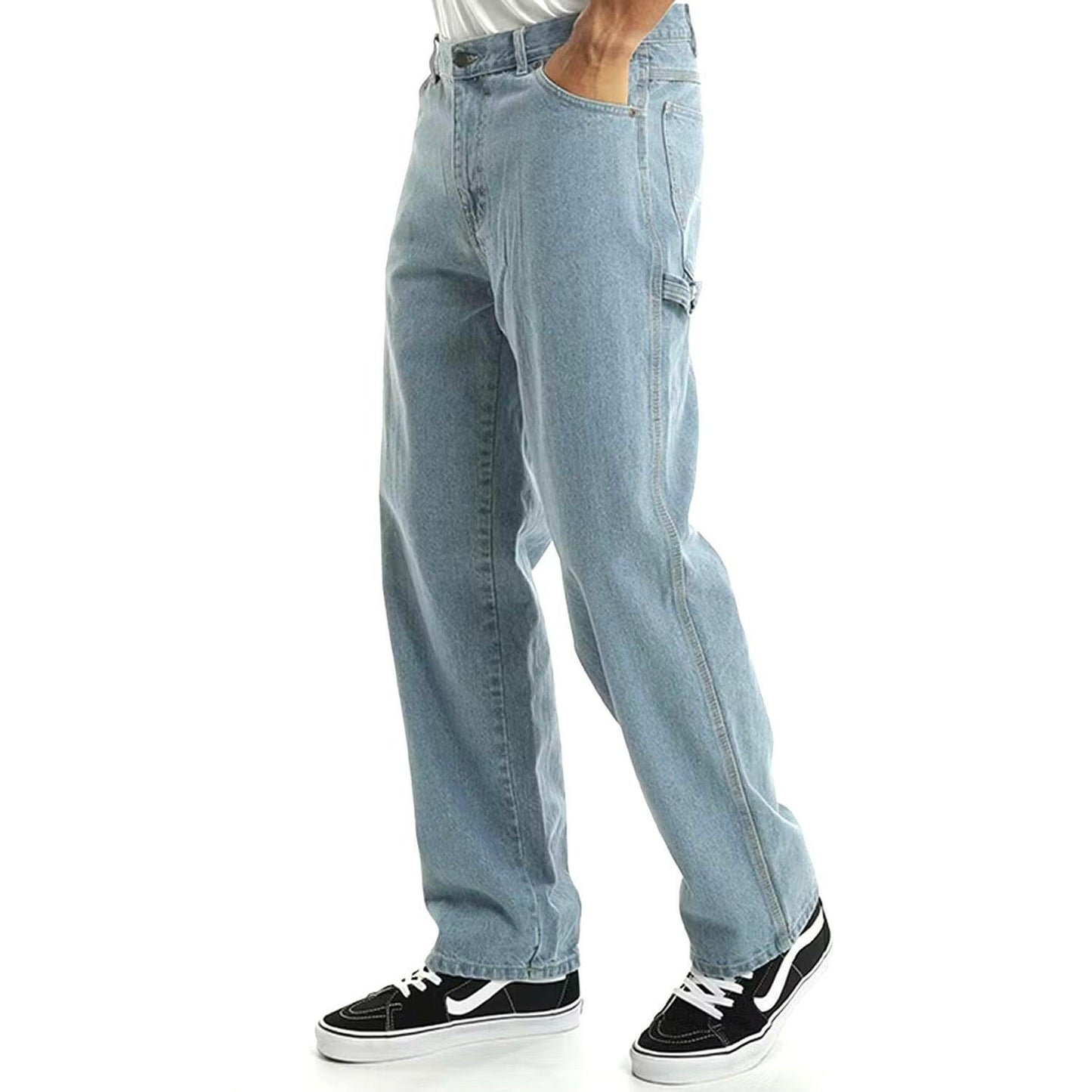 Dickies - 1993 Carpenter Relaxed Fit Jeans Light Indigo.