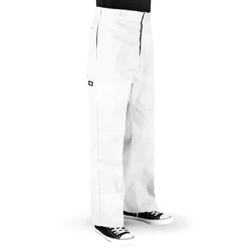 Dickies - 85-283 Loose Fit Double Knee Pants White.