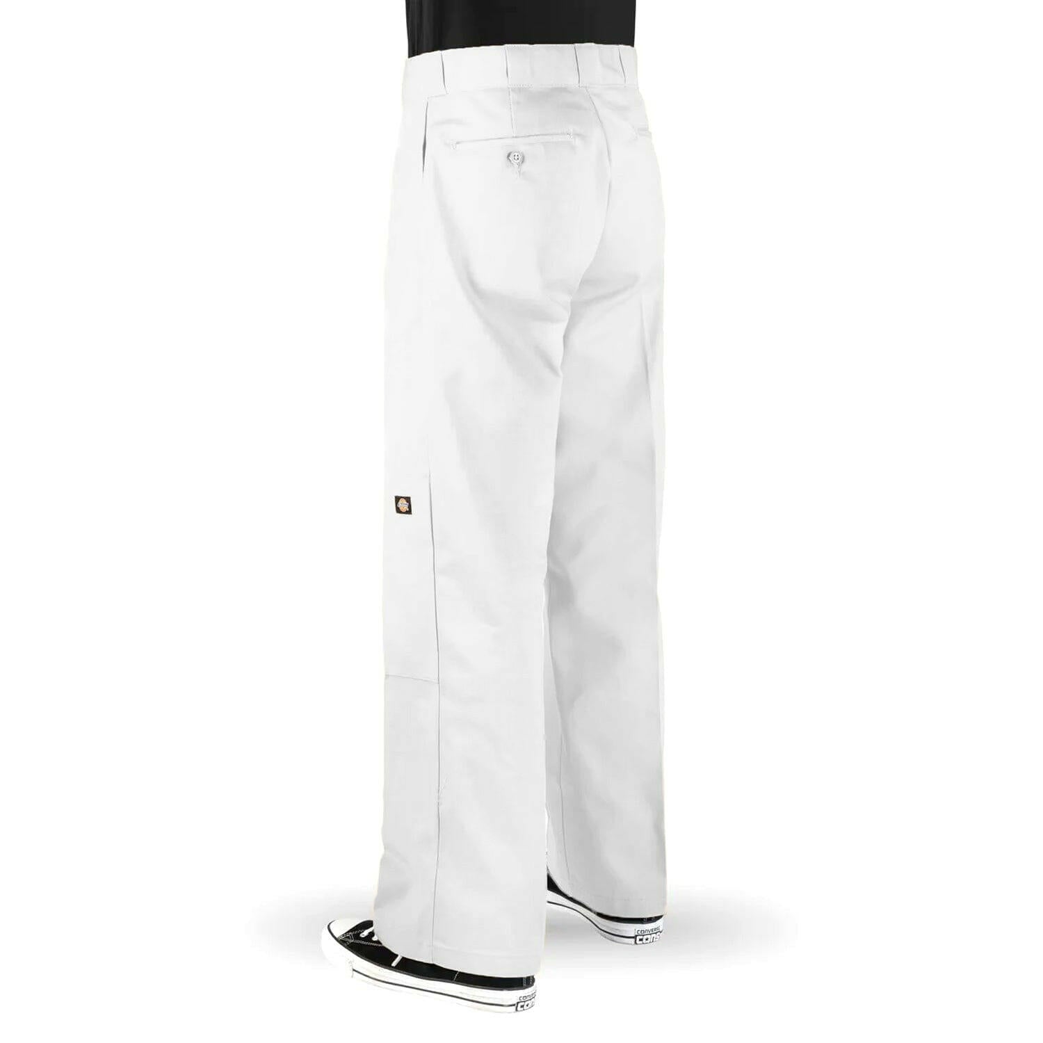 Dickies - 85-283 Loose Fit Double Knee Pants White.