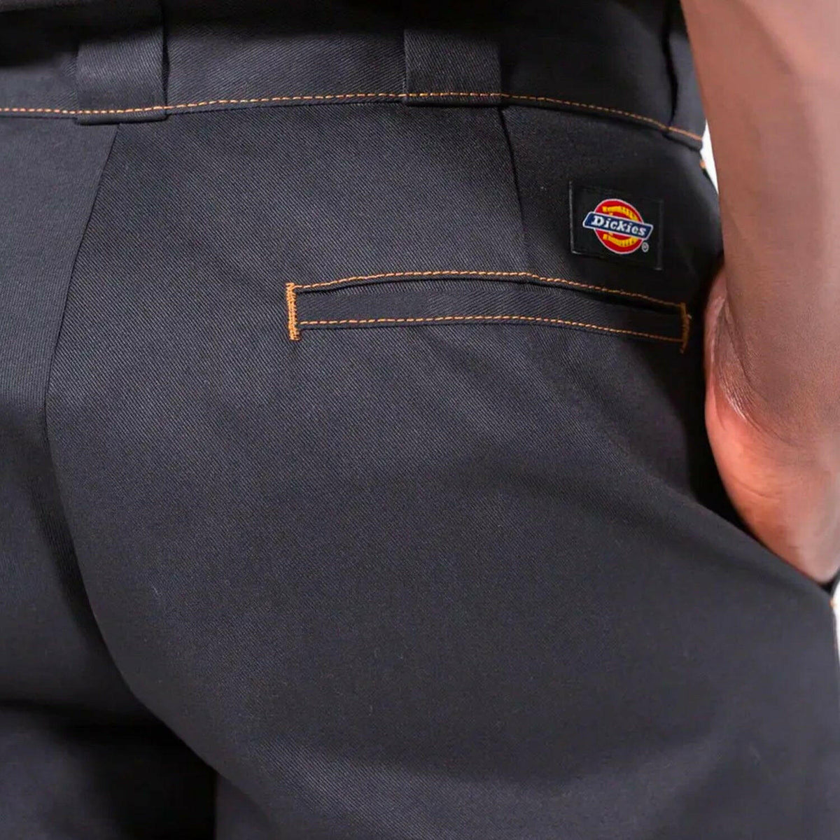 Dickies - 874 Original Relaxed Pants Black Contrast Stitch.