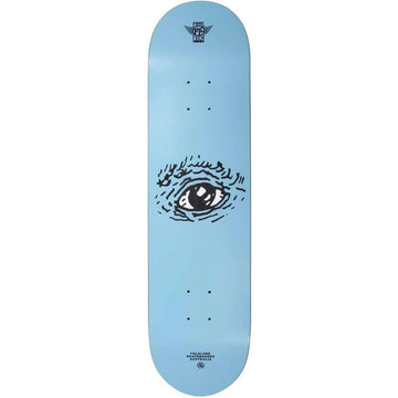 Folklore - Eyes Fibretech Lite Blue 8.375 Skateboard Deck.