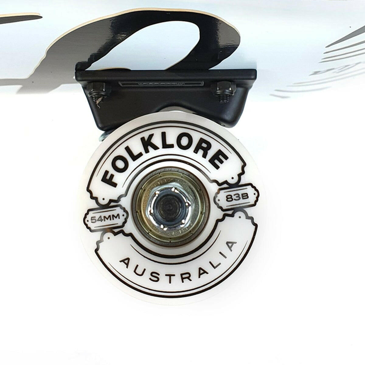 Folklore - Flare White 7.75" Complete Skateboard.