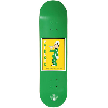 Folklore - Mail Man Green 7.75 Skateboard Deck.