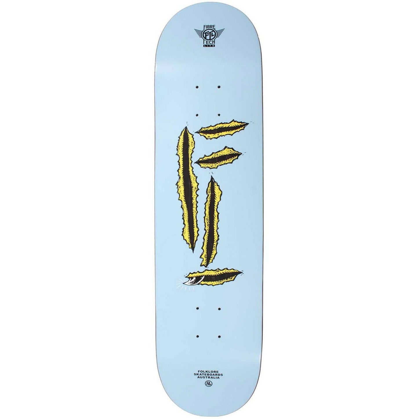 Folklore - Rip Fibretech Lite Blue 8.375 Skateboard Deck.