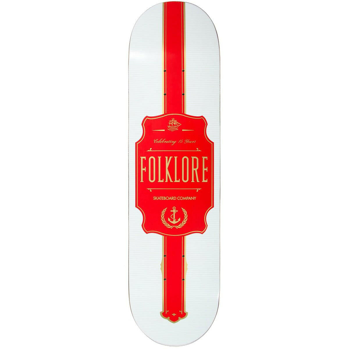 Folklore - Spirits Red 8.375 Skateboard Deck.