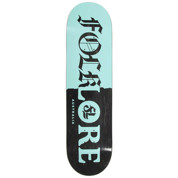 Folklore - Tear Split Blue 8.375 Skateboard Deck.