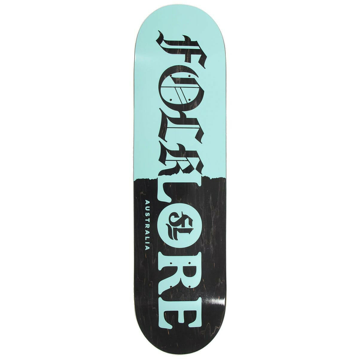 Folklore - Tear Split Blue 8.25 Skateboard Deck.