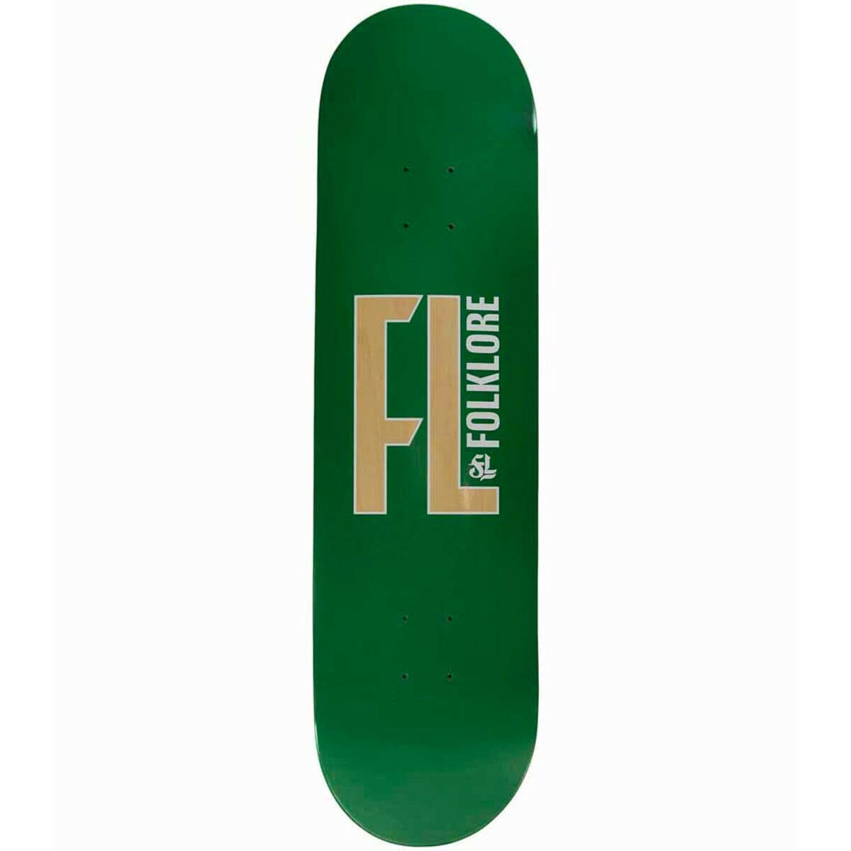 Folklore - Tech Green 8.375 Skateboard Deck.