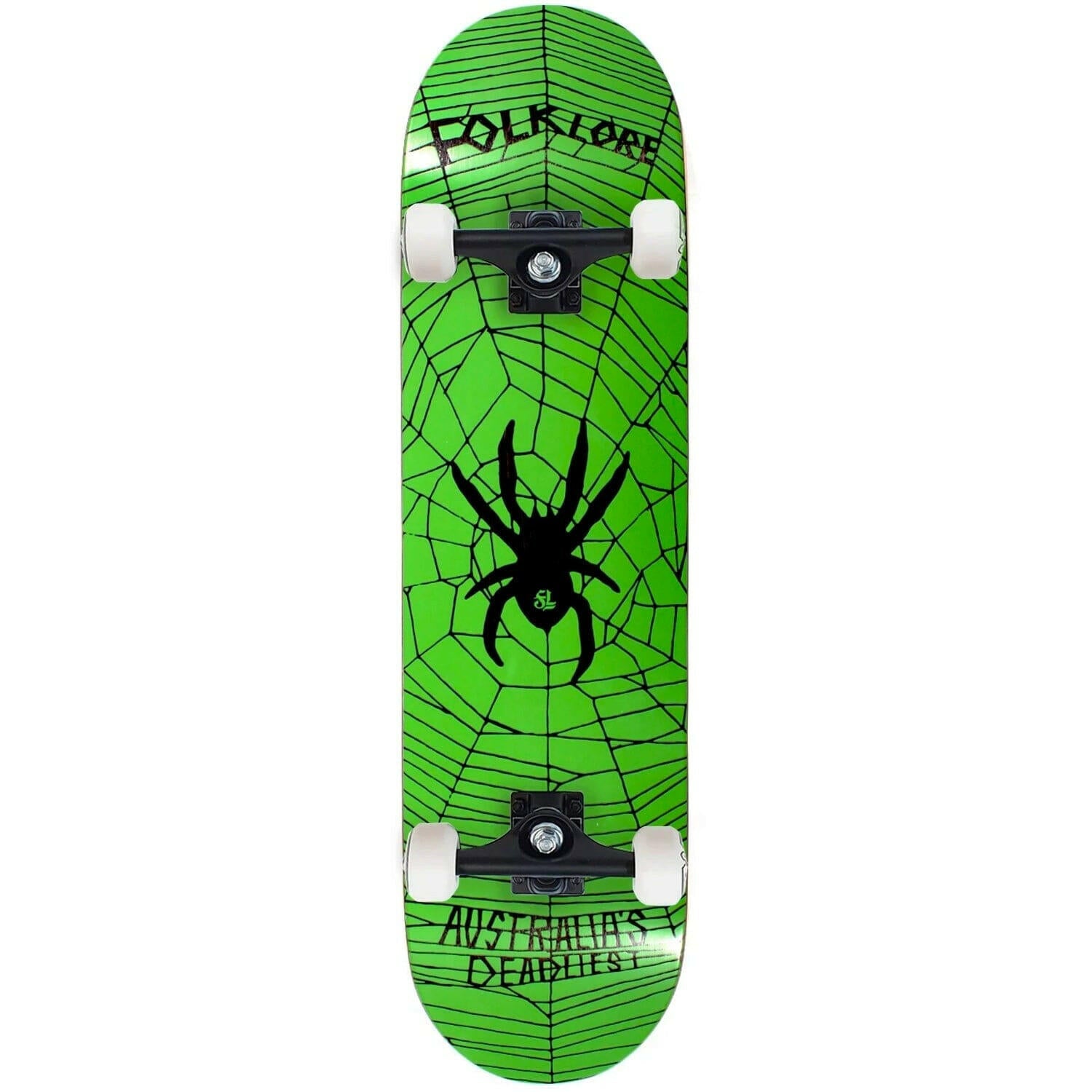 Folklore - Web 8.125" Complete Skateboard.