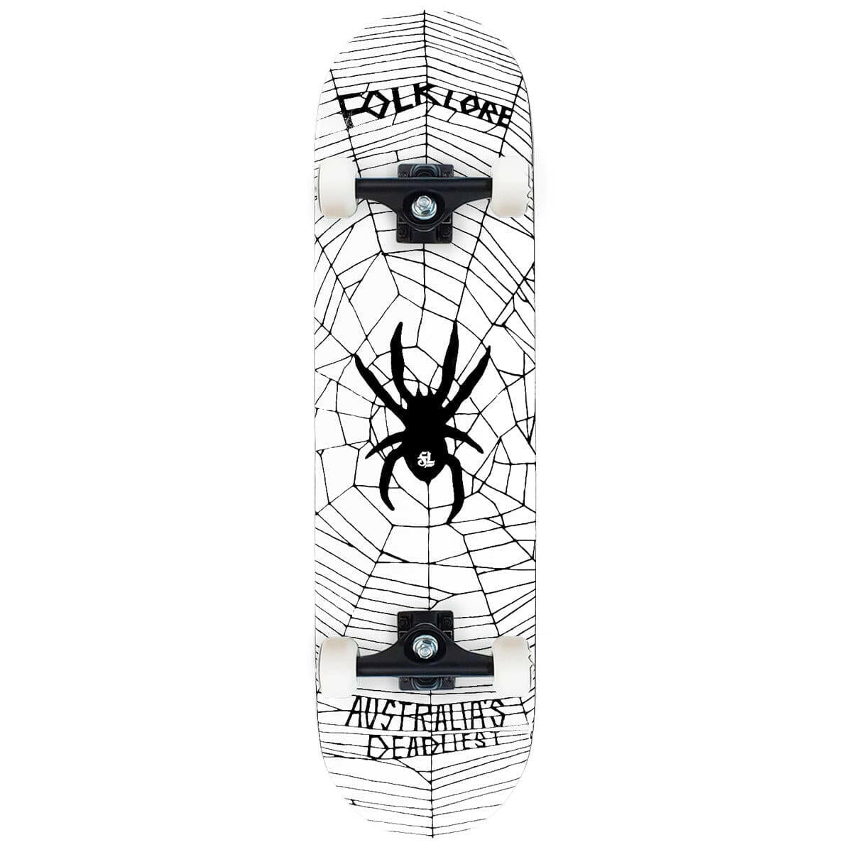 Folklore - Web 8.25" Complete Skateboard.