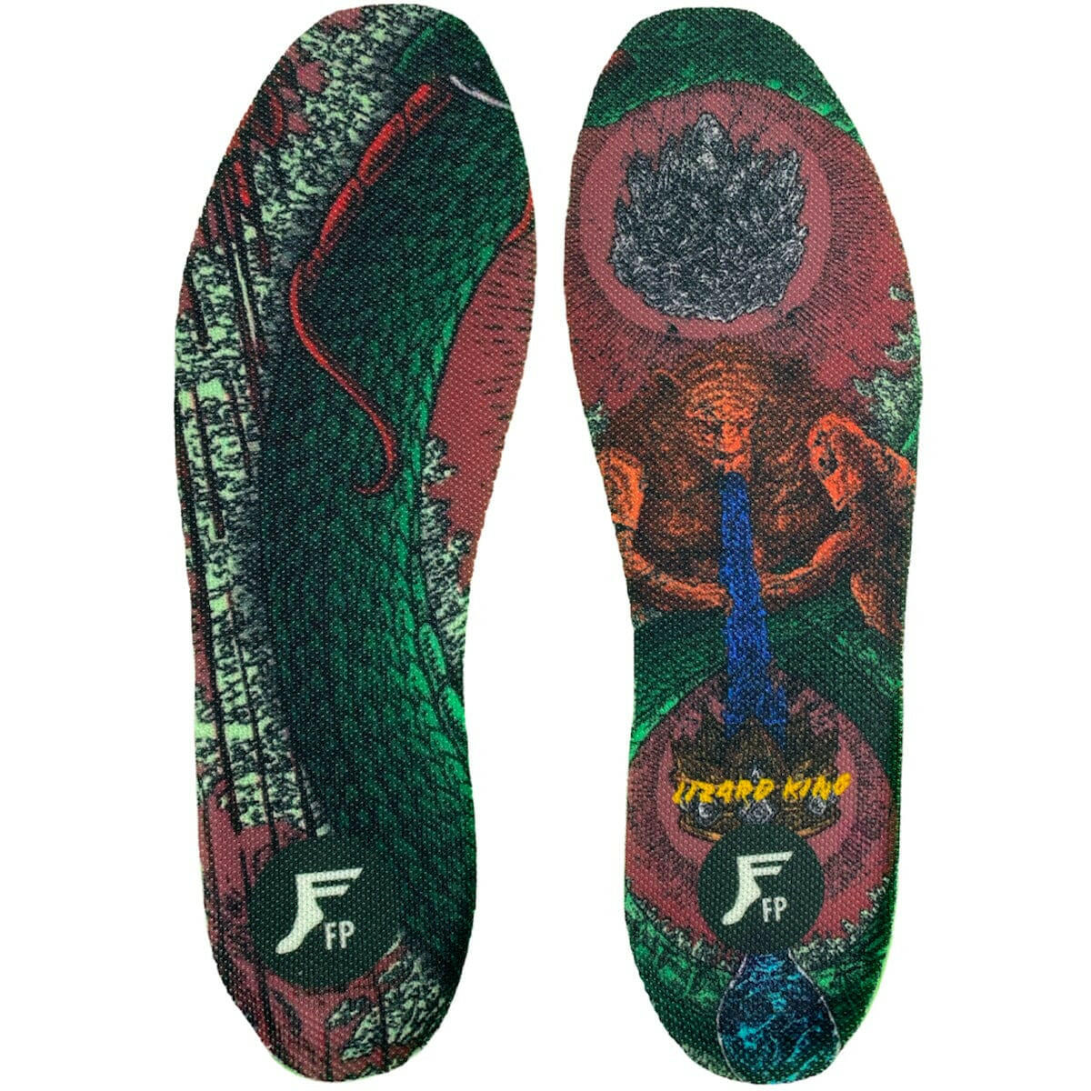 Footprint - Kingfoam Elite High Moldable Insoles Lizard King.