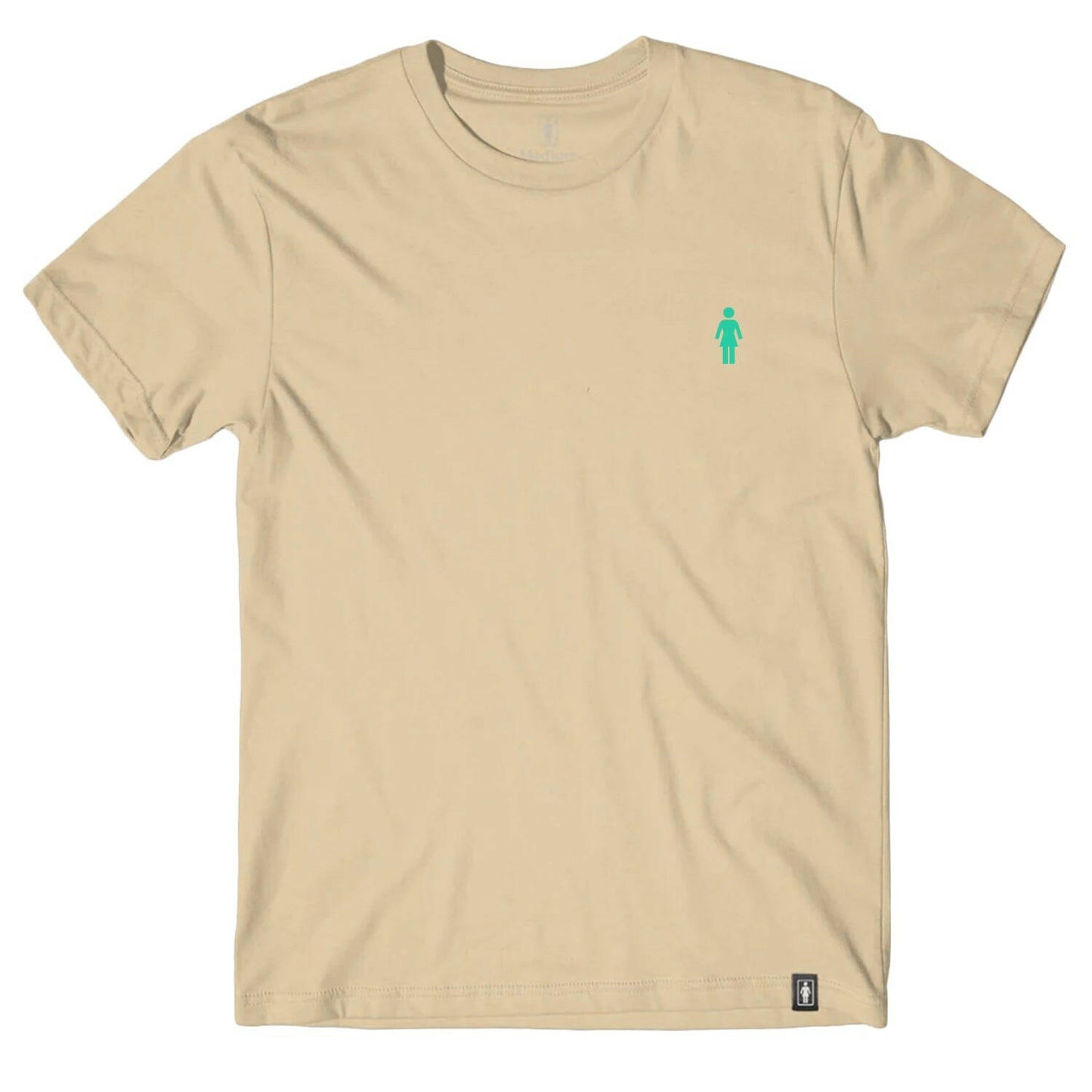 Girl - Micro OG Embroidery Tee Sand.