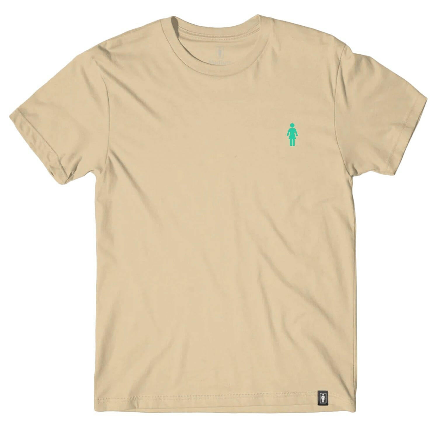 Girl - Micro OG Embroidery Tee Sand.
