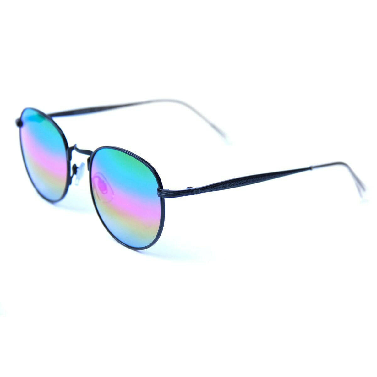Happy Hour - Riley Hawk Holidaze Sunglasses Black/Rainbow.