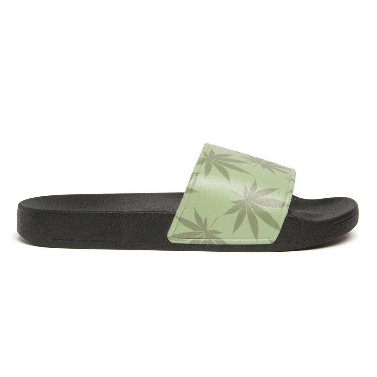 Huf - 420 Plant Life Mens Slides Green.